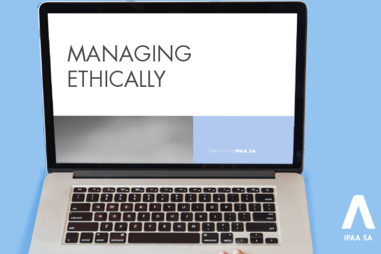 Managing Ethically online course