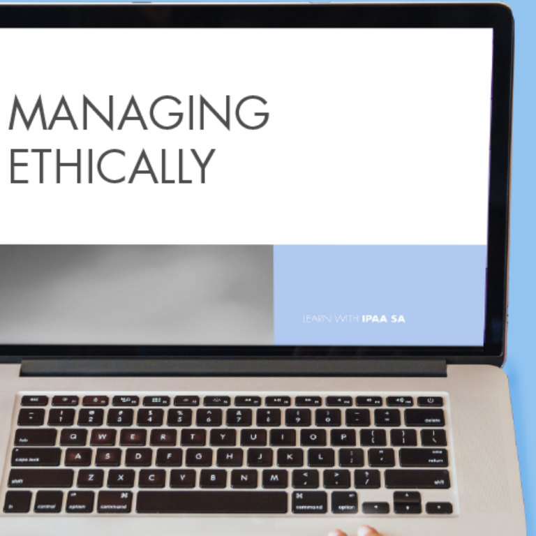 Managing Ethically online course