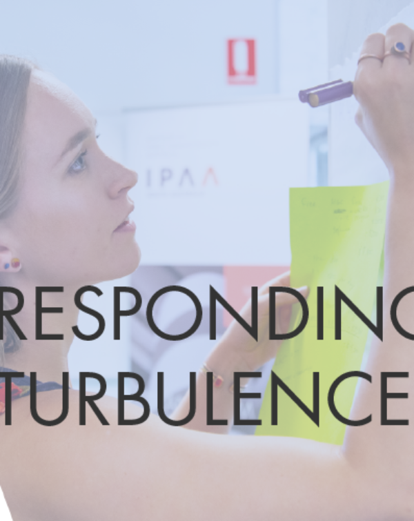 Learn how to respond to organisational change and turbulence