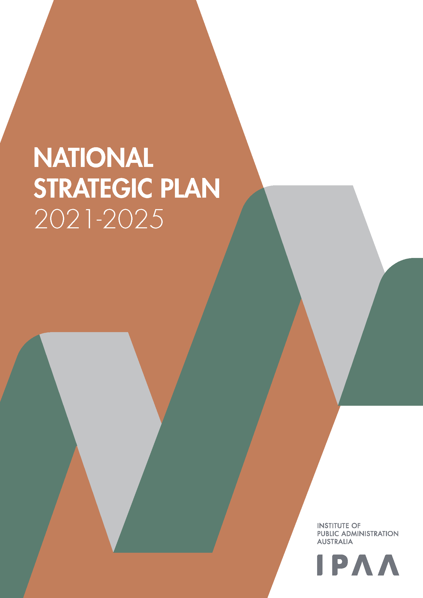 IPAA National Strategic Plan 2021 2025 IPAA South Australia IPAA